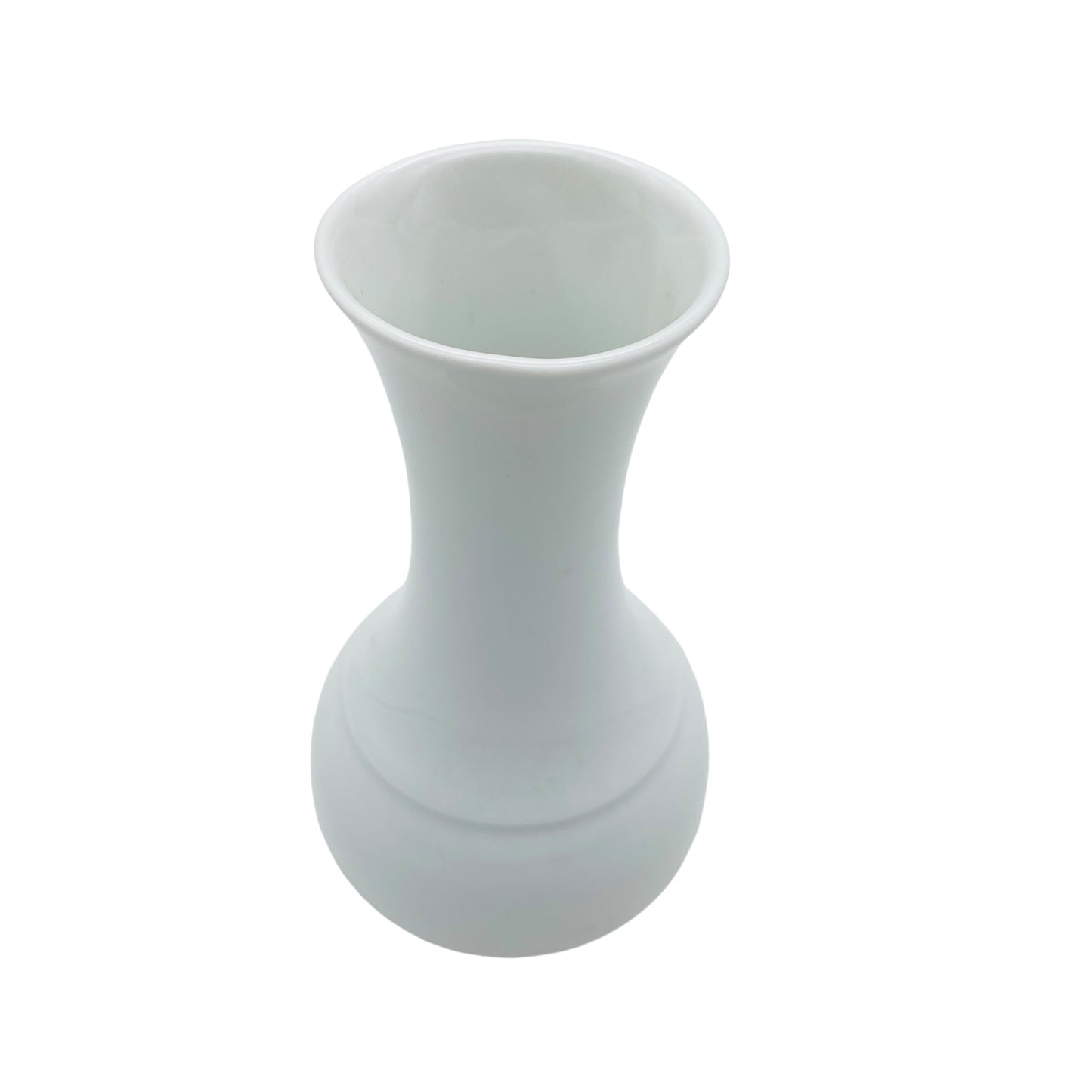 Thomas Porzellan Vase weiß glänzend 70er 80er 90er Jahre Blumenvase
