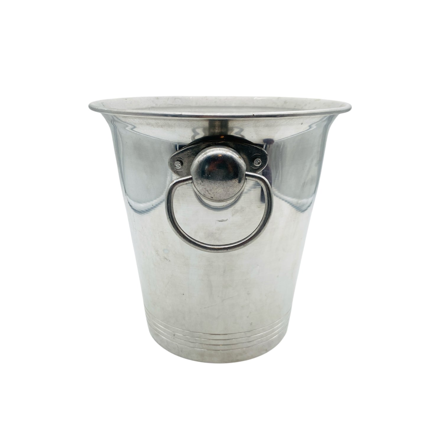 VOGALU Eiseimer Flaschenkühler Aluminium aus Frankreich 60er 70er Jahre Vintage Hausbar