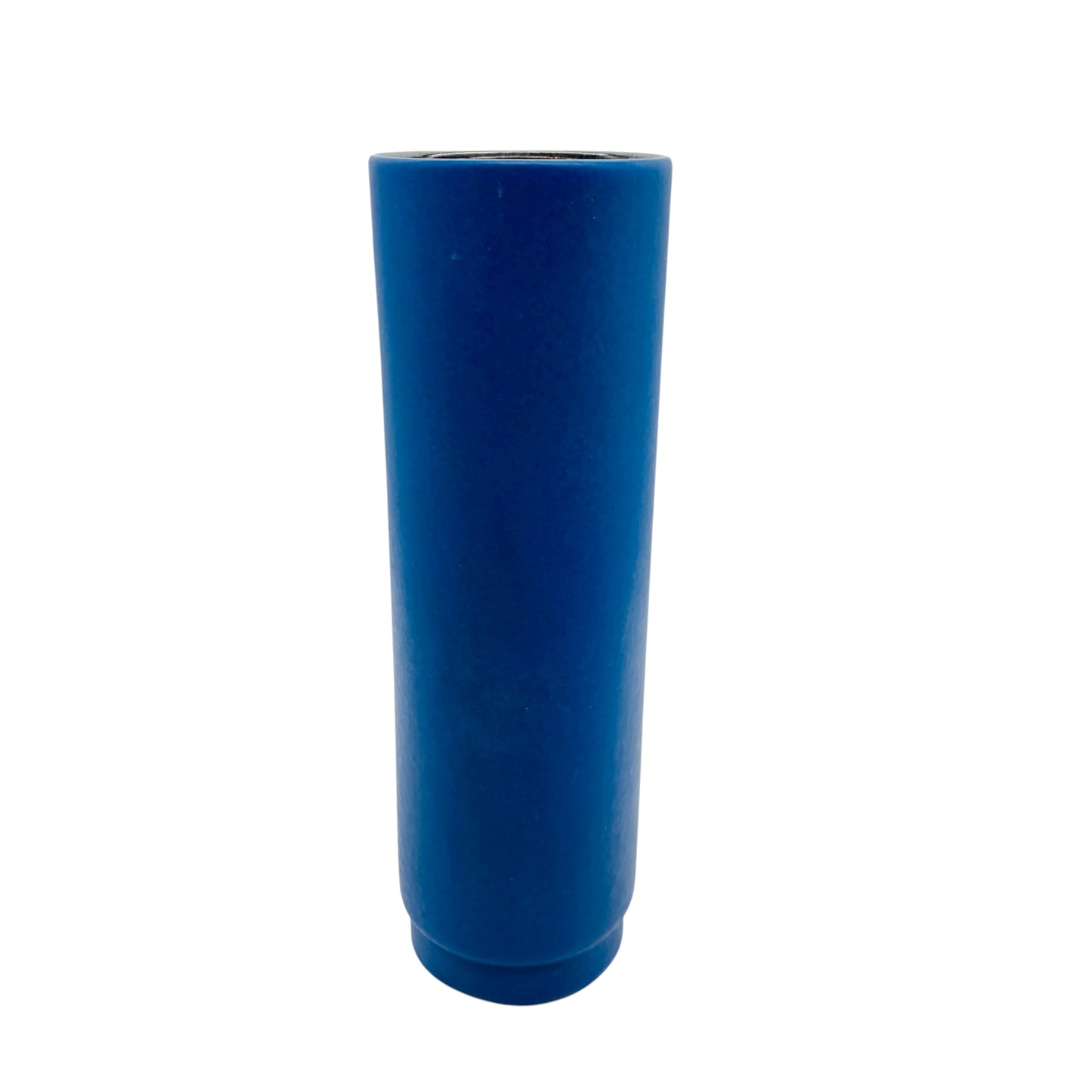 Vintage Keramikvase Nr 6/25 blau matt 60er 70er Jahre Dekoration Mid Century