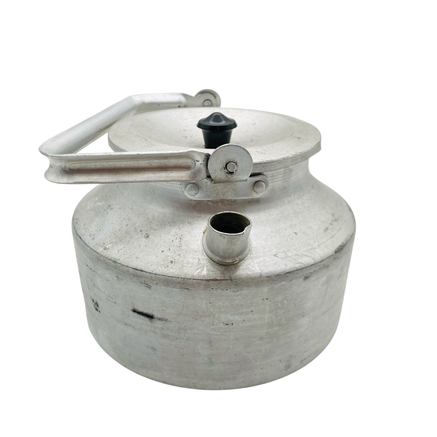 Vintage Kessel Wasserkessel aus Alu 50er 60er Jahre ca 1 Liter Dekoration Küche