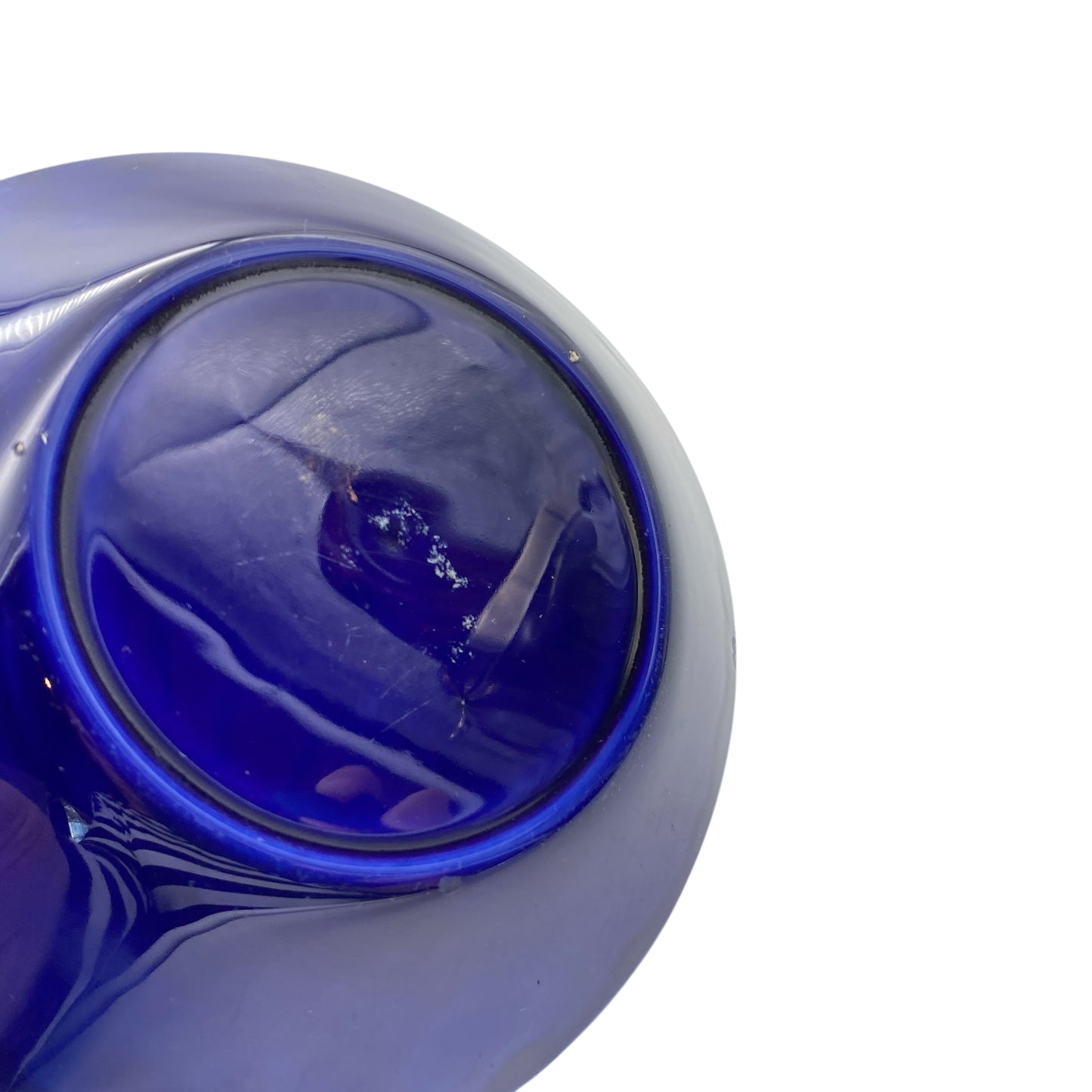 Vintage Schale Porzellan Grant`s Scotch Whisky blau kobalt 70er Jahre