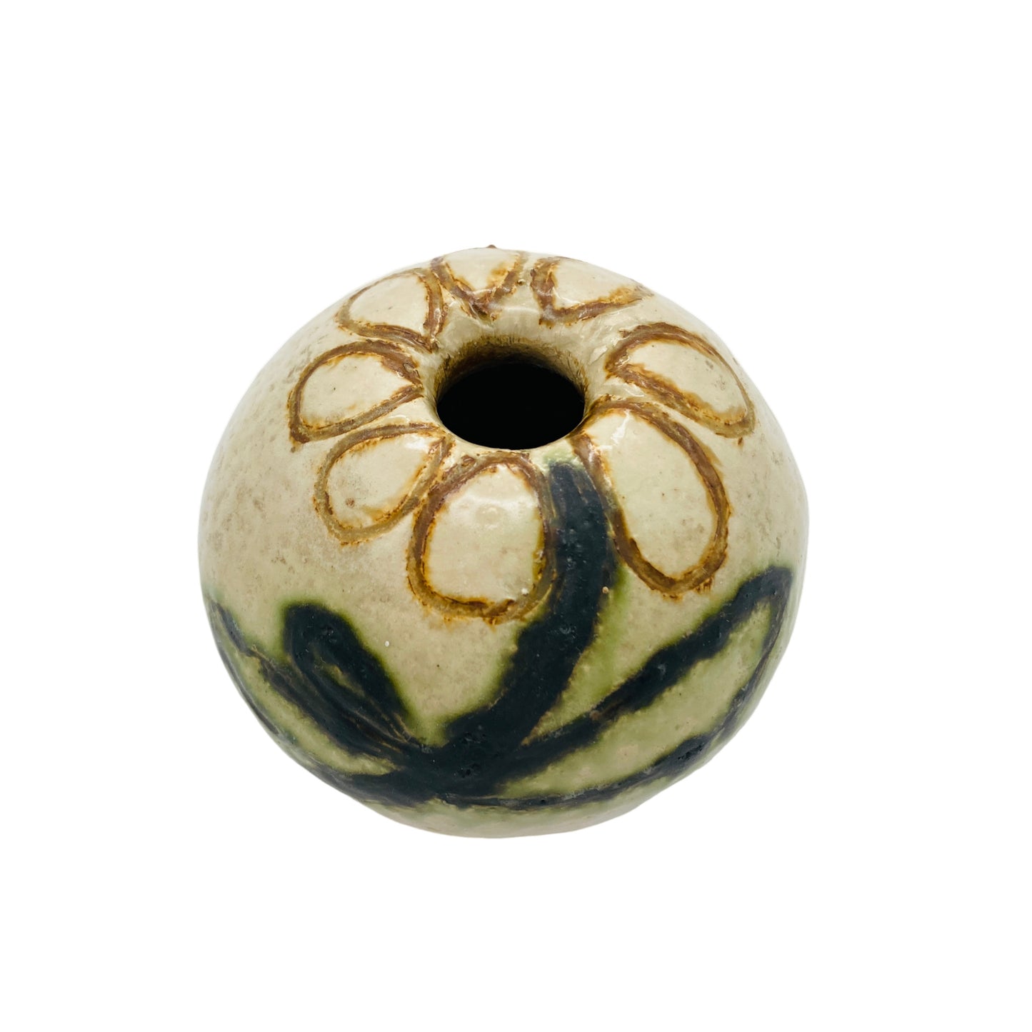 Vintage Vase 60er 70er Keramik Mid Century Lounge