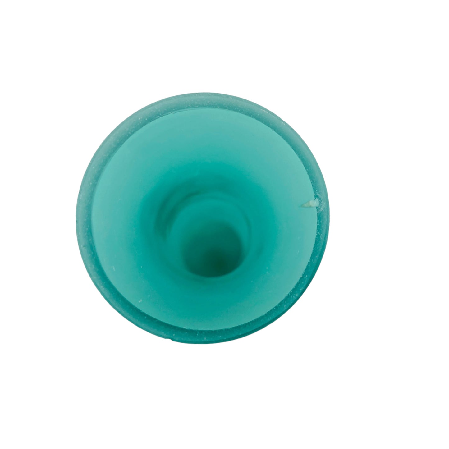 Vintage Vase satiniert grün 60er 70er Jahre Glasvase Deko