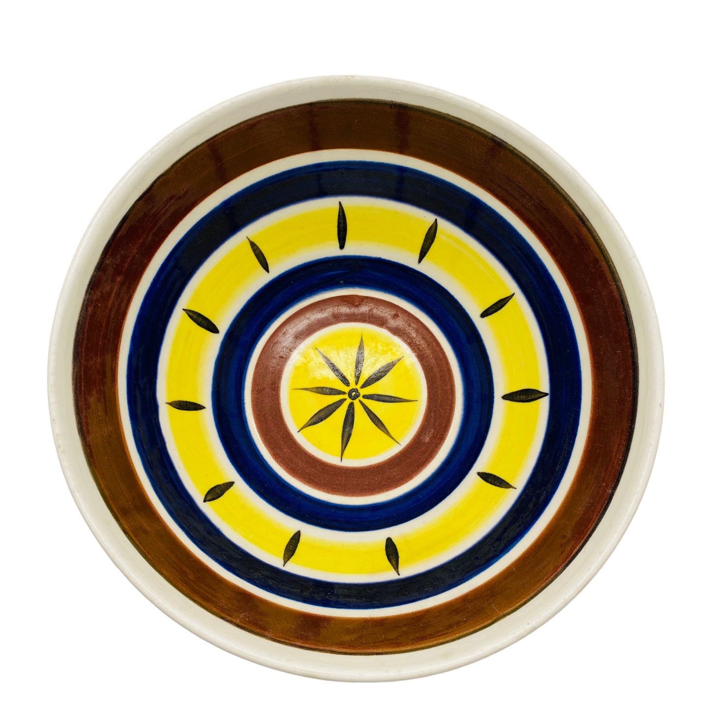 WAKU Keramik Schüssel Schale Mid Century Dekor Mallorca 50er Jahre