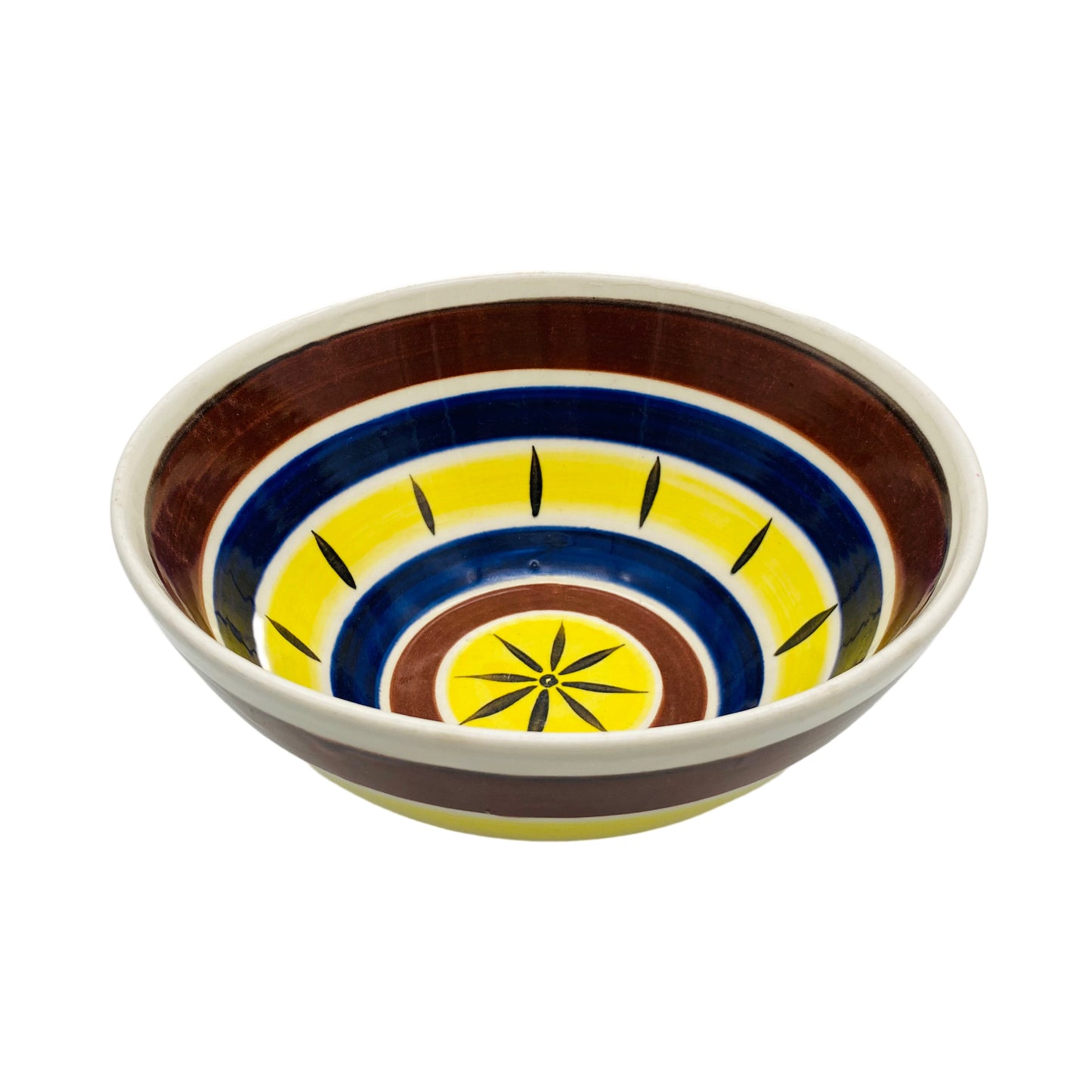 WAKU Keramik Schüssel Schale Mid Century Dekor Mallorca 50er Jahre