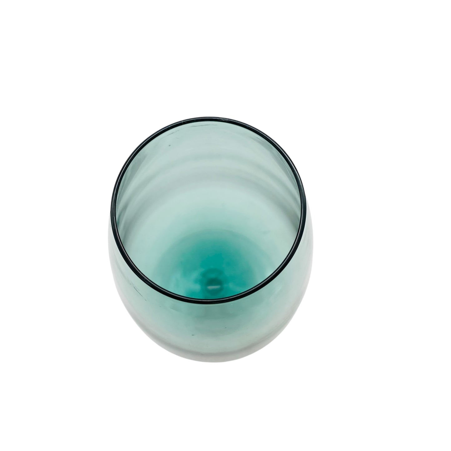 WMF Vase blau turmalin grün Stielvase 60er 70er Jahre Mid Century Dekoration Glas