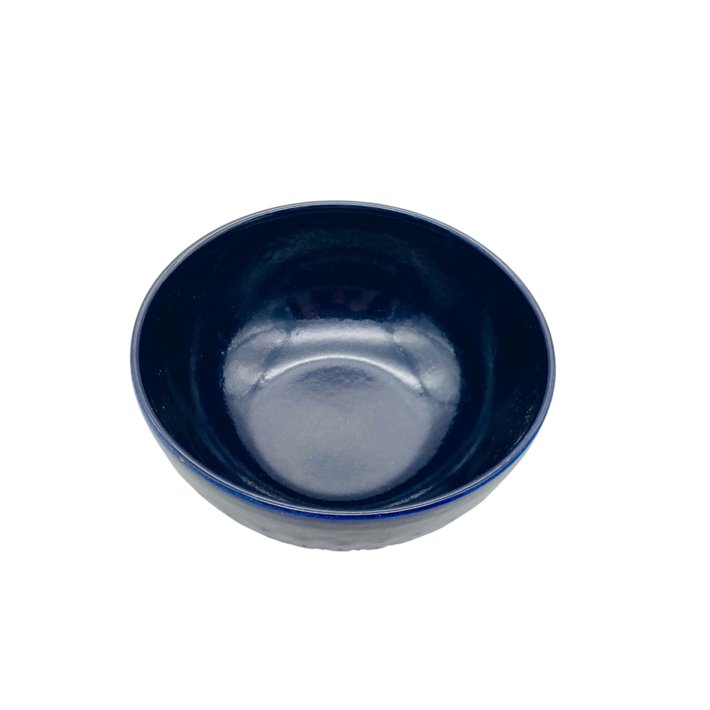Waku Keramik Schale D 18 cm blau 50er 60er Jahre Schüssel Vintage