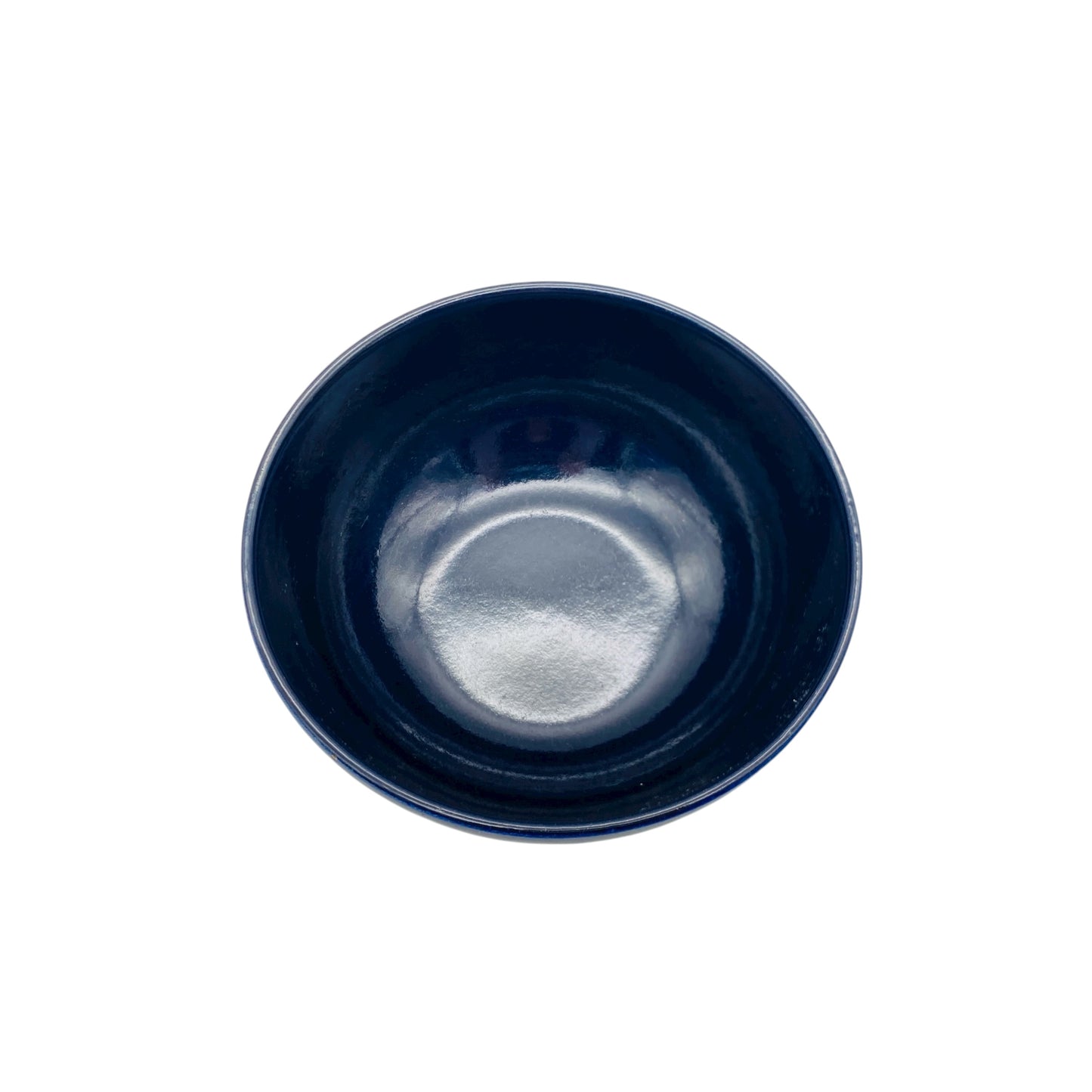 Waku Keramik Schale D 18 cm blau 50er 60er Jahre Schüssel Vintage