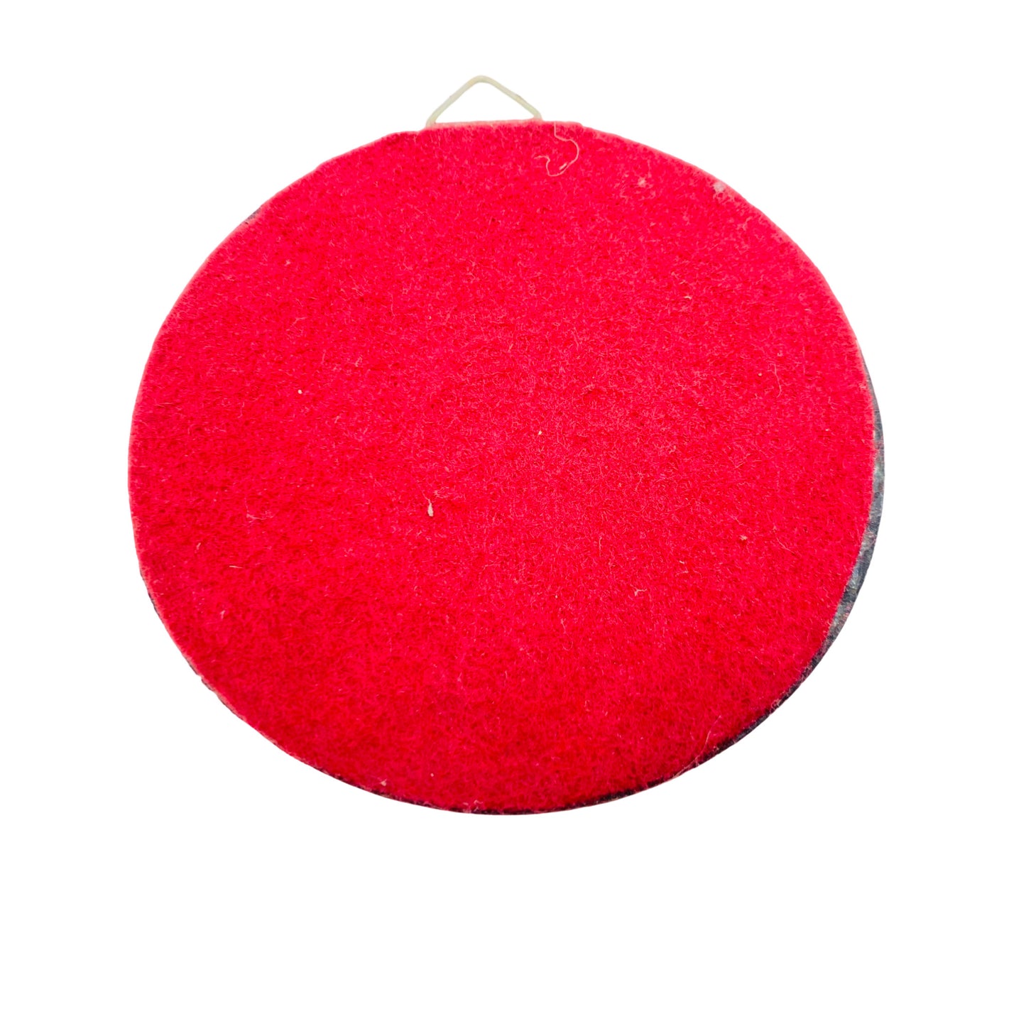 Wanddekoration Emaille Vintage 60er 70er Mid Century blau