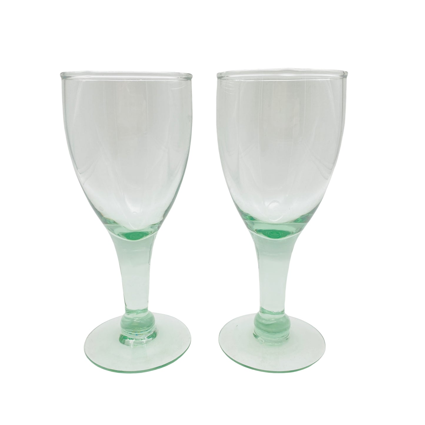 Weingläser Römer grünlich 2er Set Vintage grün