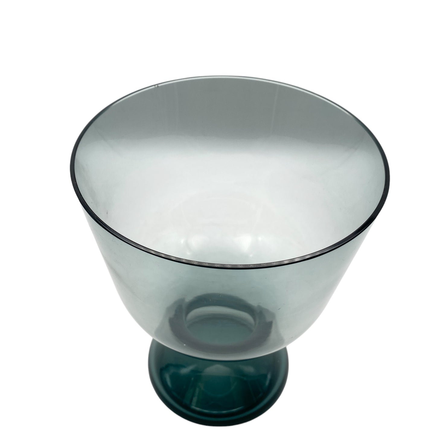 Wilhelm Wagenfeld Vase turmalin grün Glas für WMF 60er 70er Mid Century Design