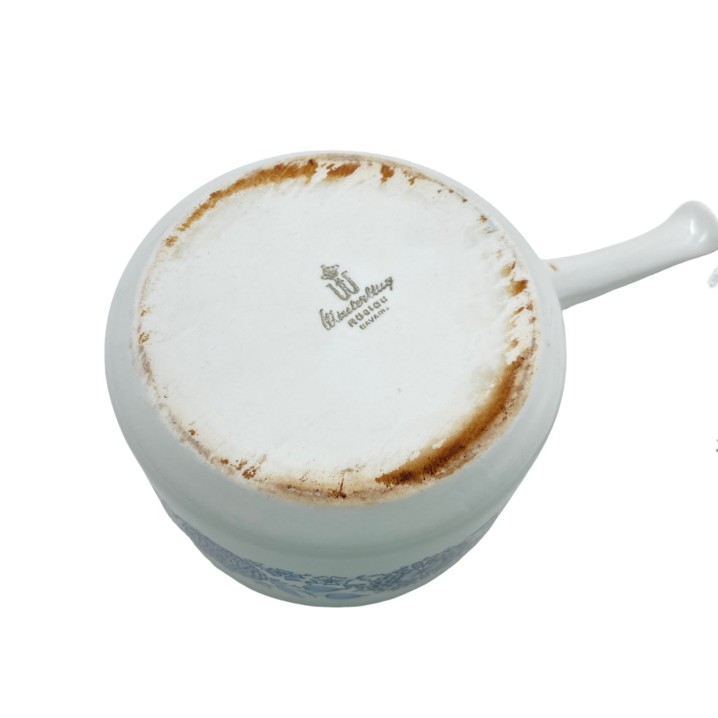 Winterling Röslau Porzellan Kasserolle Zwiebelmuster blau Buttertopf