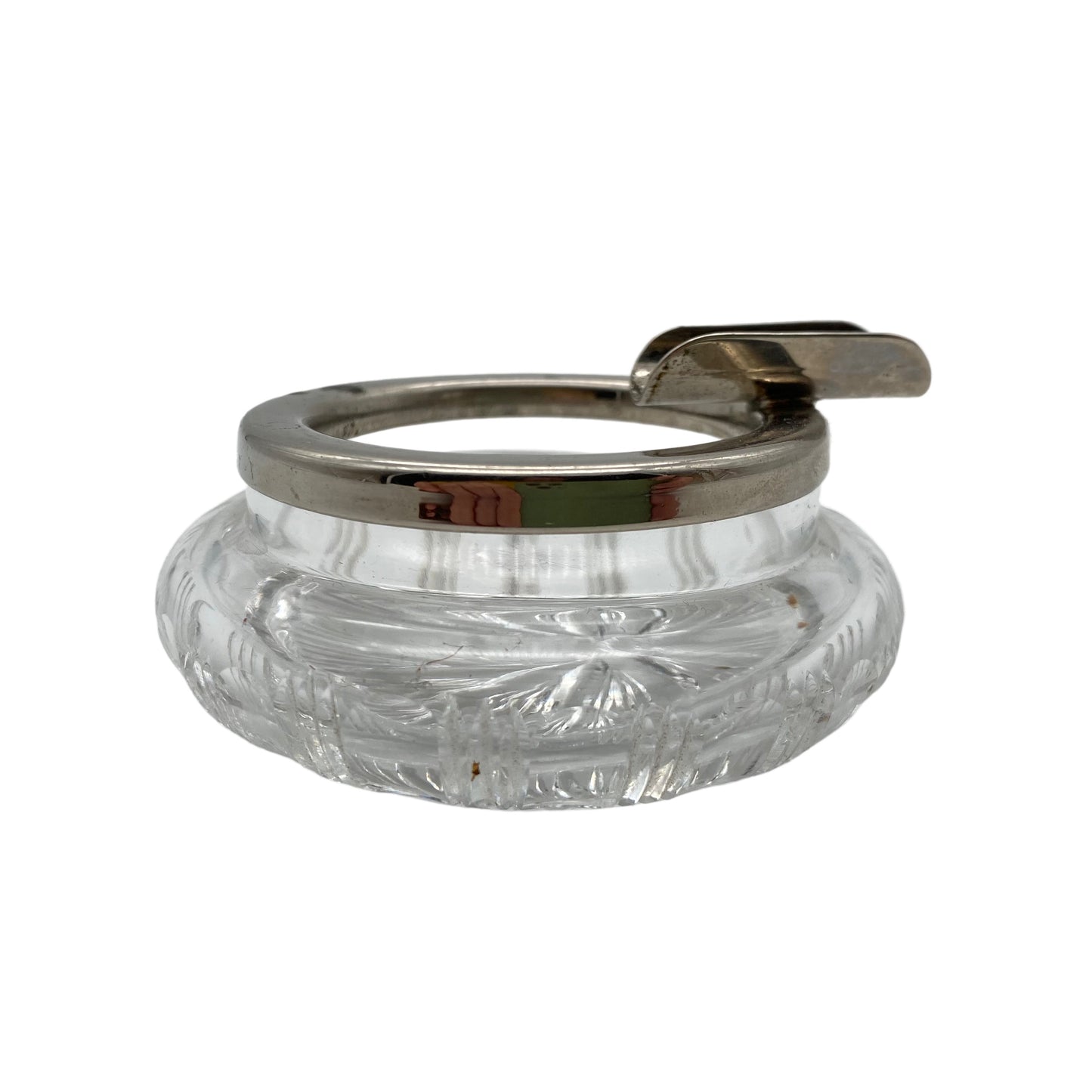 Aschenbecher Kristallglas Glas 50er 60er Jahre Ascher
