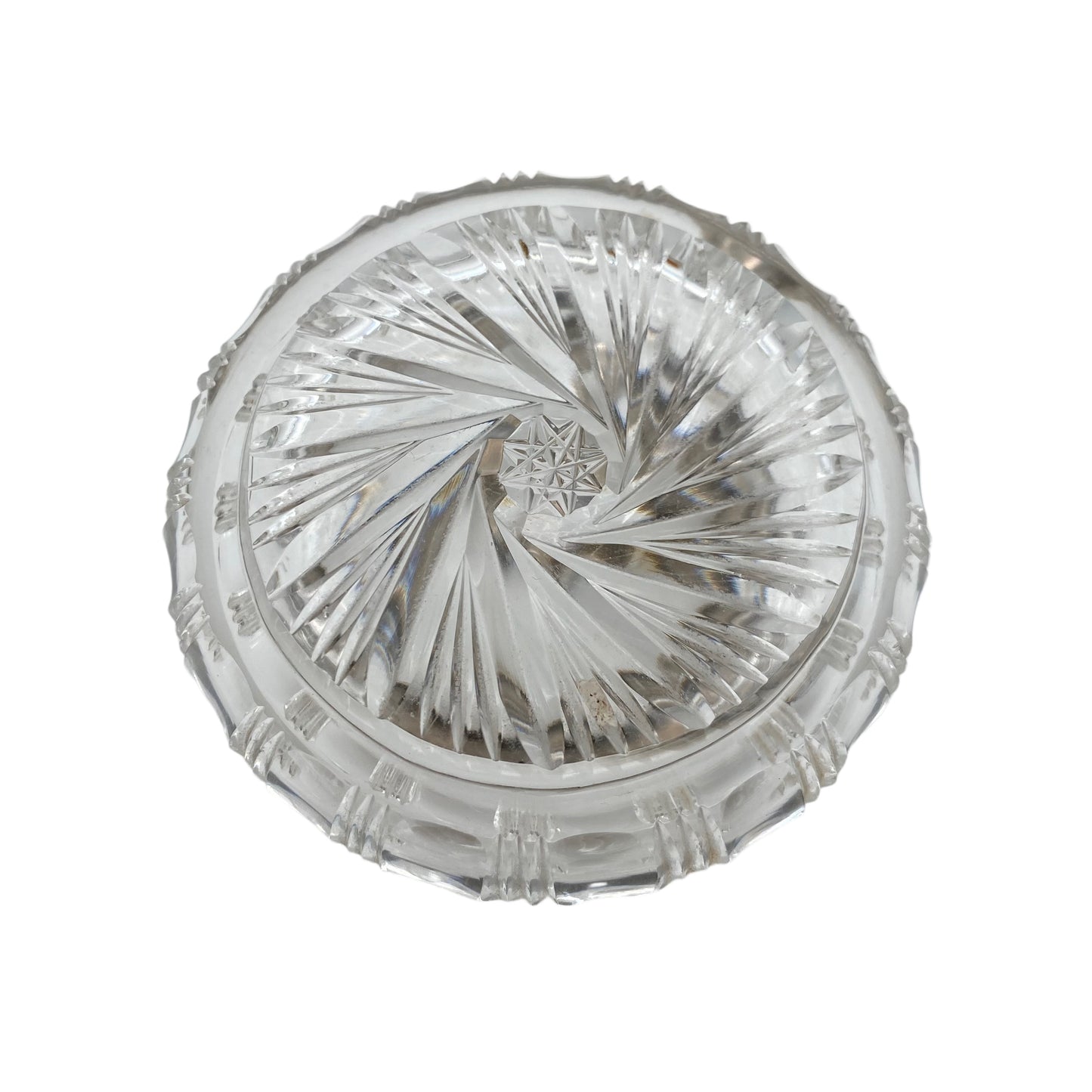 Aschenbecher Kristallglas Glas 50er 60er Jahre Ascher