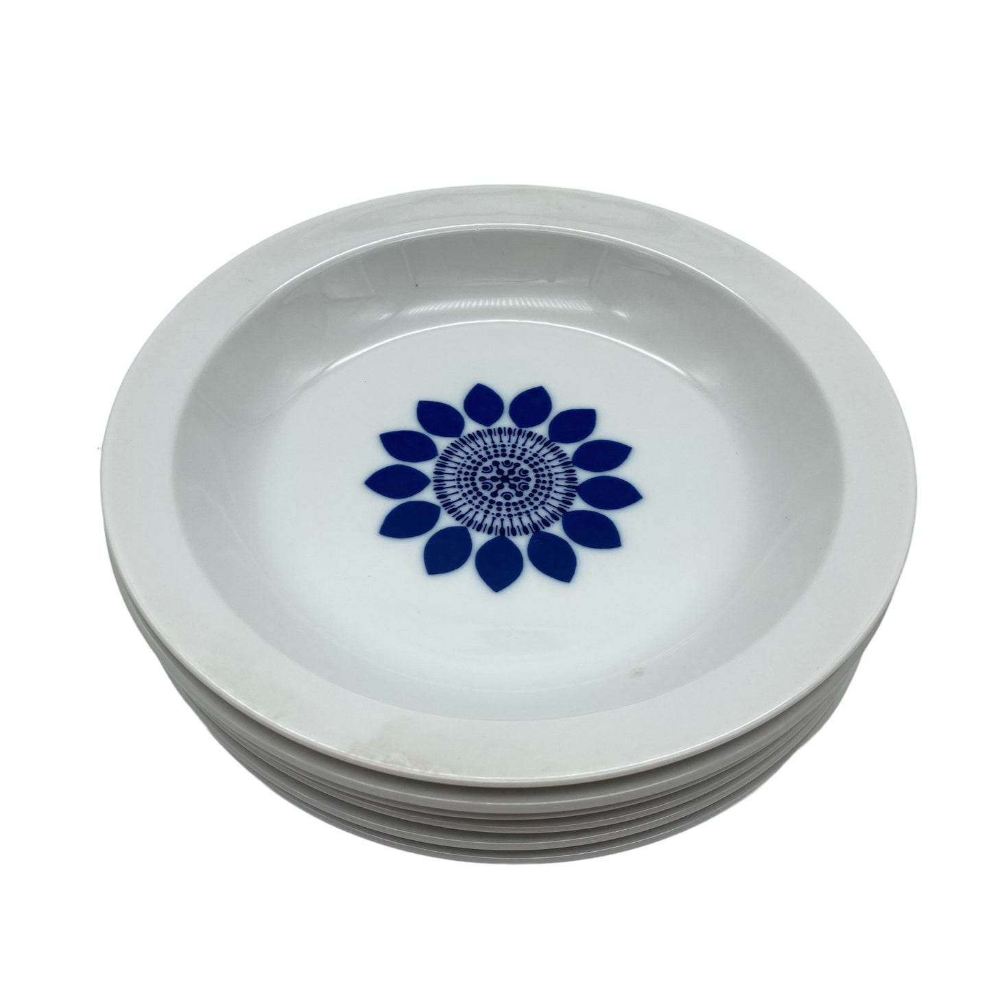 Hutschenreuther NOVUM Suppenteller 6er Set Sonne blau Teller