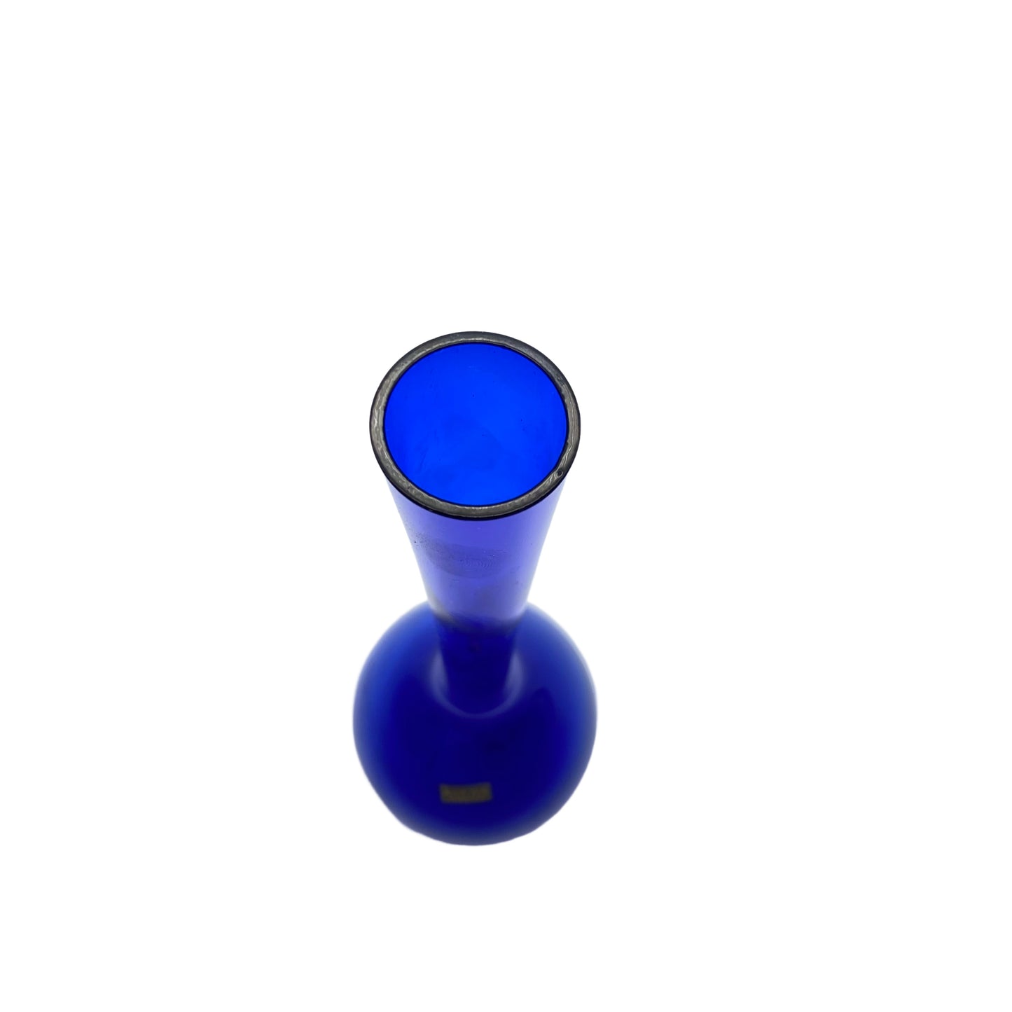 Arthur Percy für ASEDA Gullaskruf Schweden Vase blau Glas 1950er
