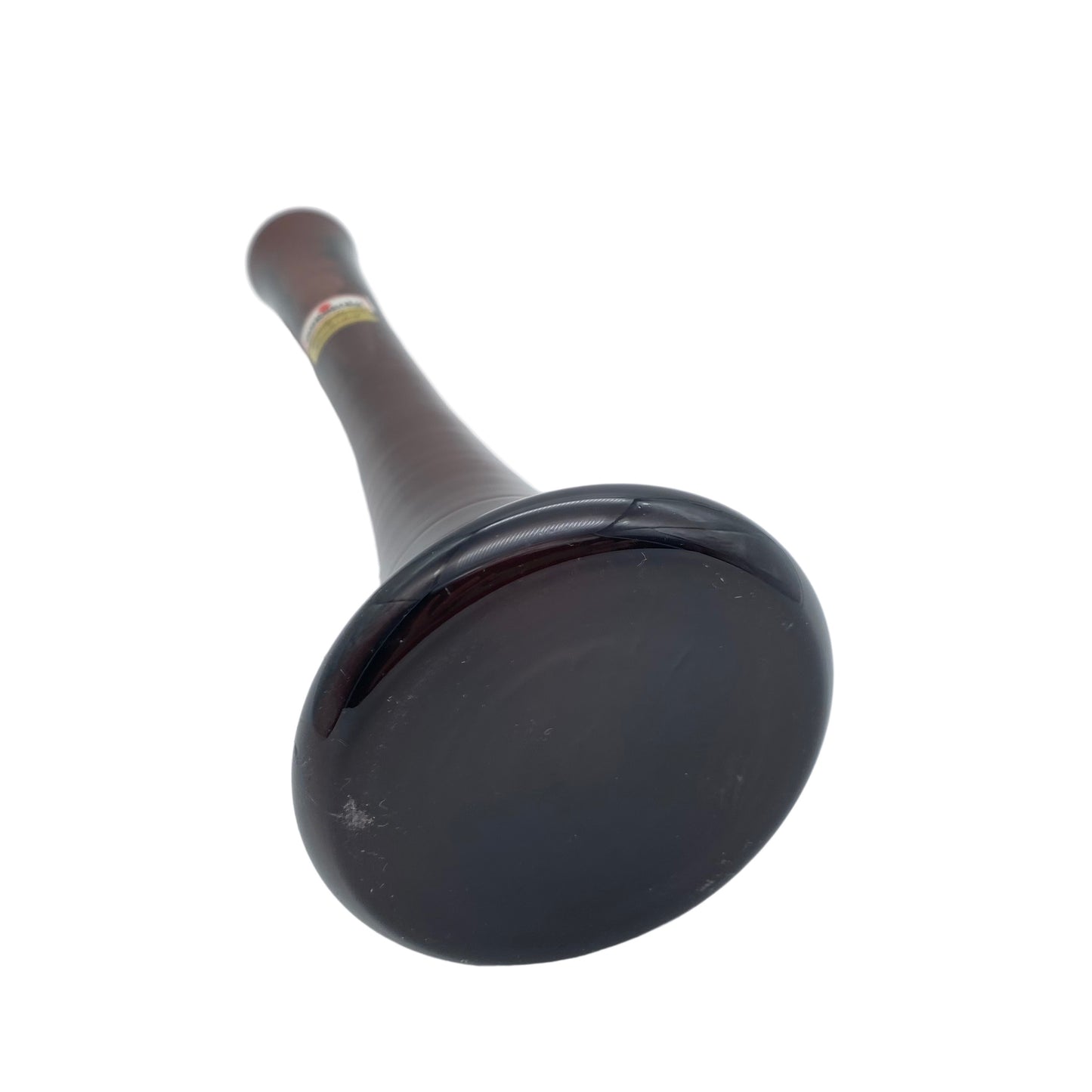 AMBIENTE Lila Vase 30 cm Glas 1970er