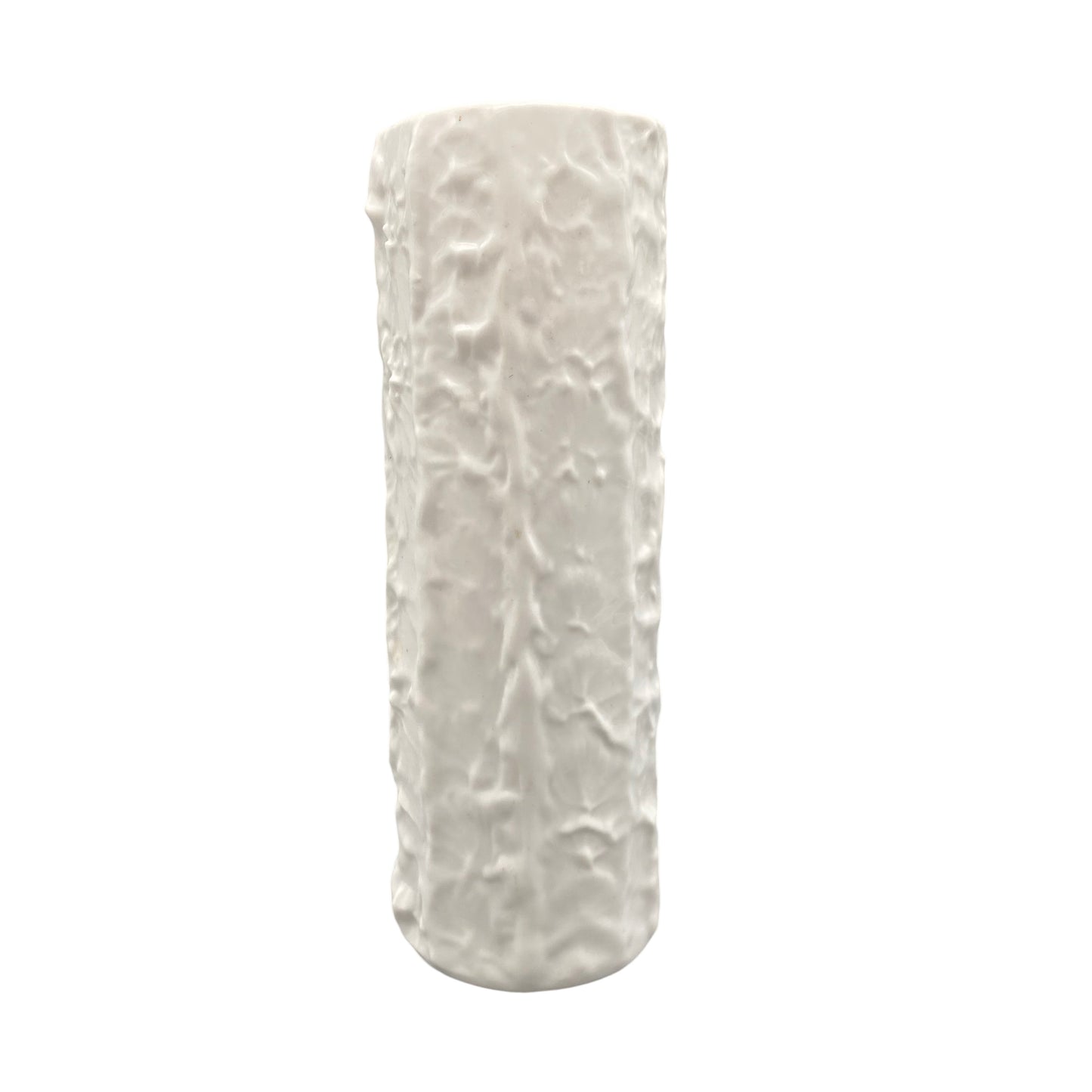 Geb. WINTERLING Röslau Vase Porzellan weiß 1950er 19 cm