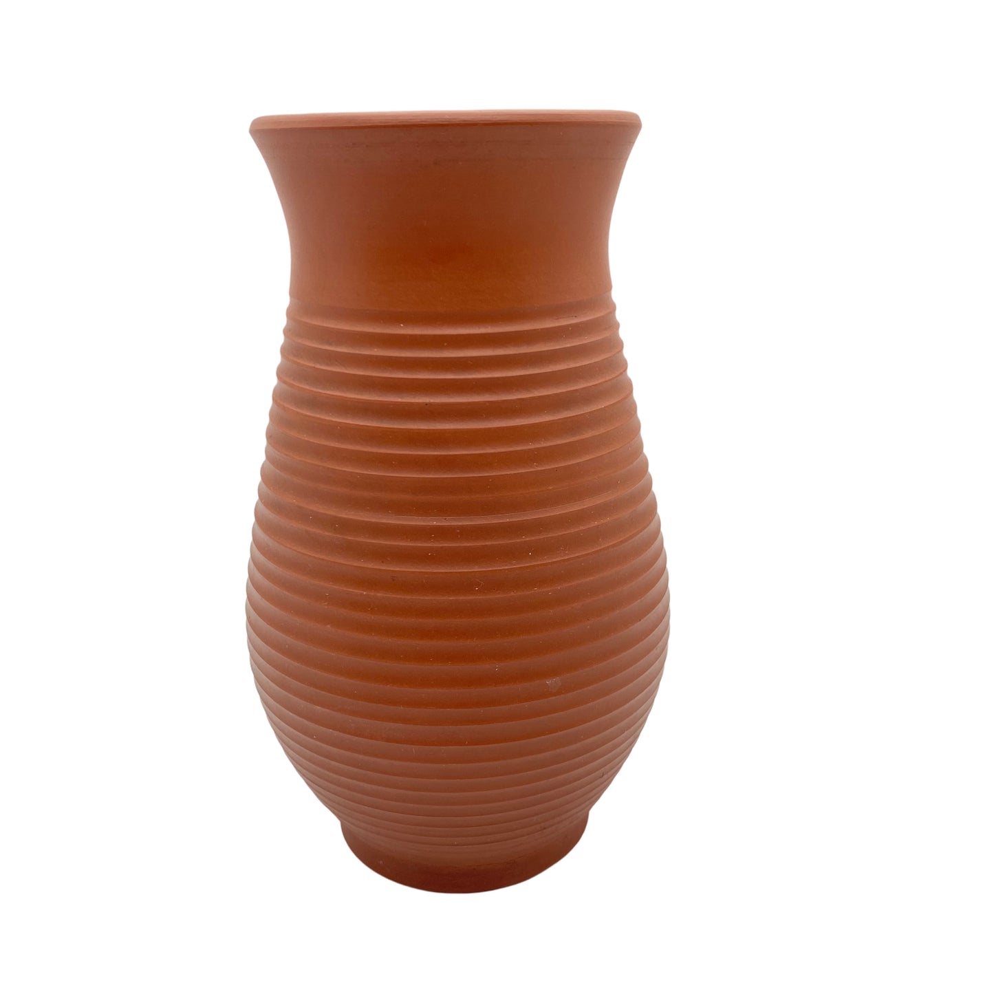 ILKRA Vase Keramik 1960er 1970er braun 19 cm Nr 102/20