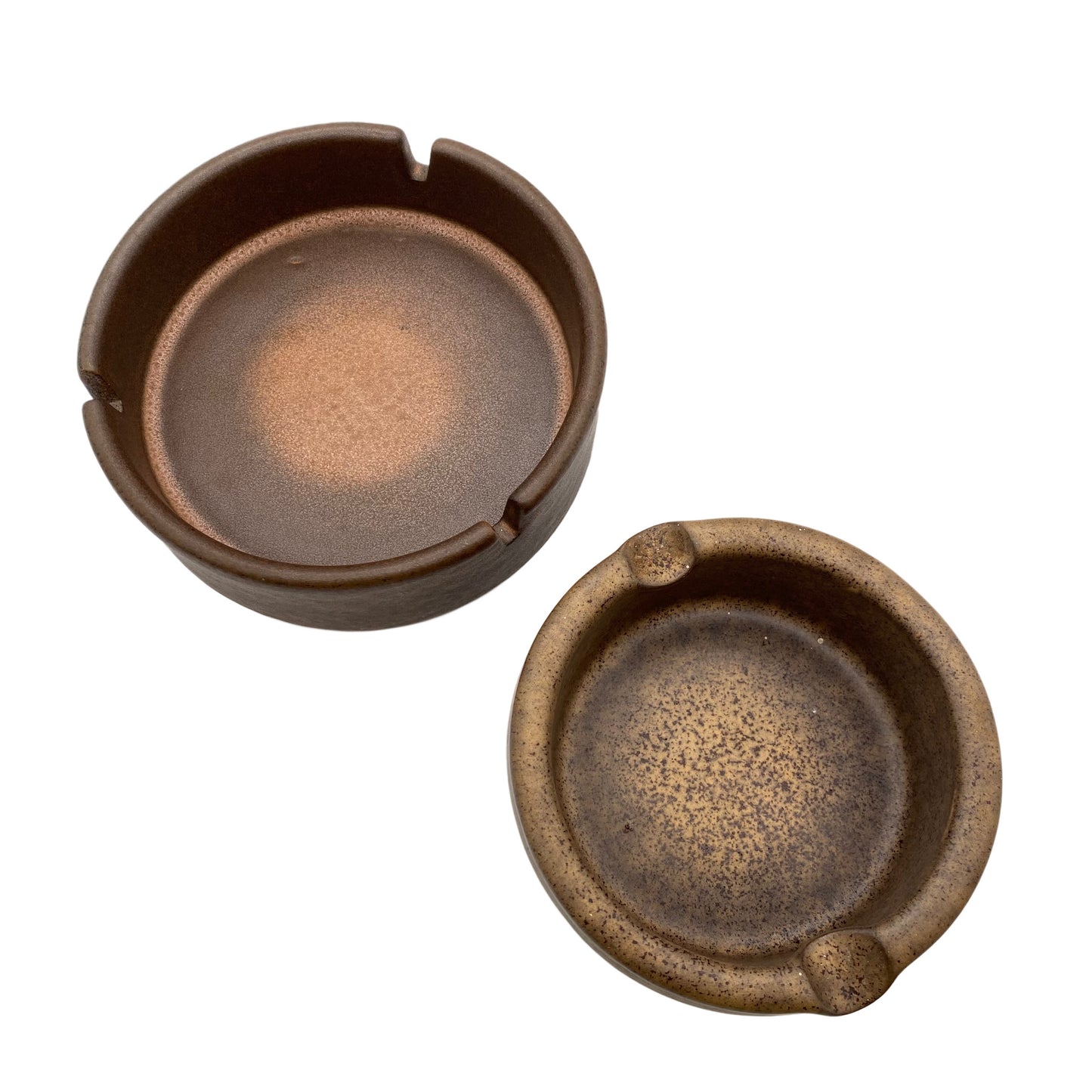 Keramik Ascher MID CENTURY braun 1960er 1970er 11 / 14 cm