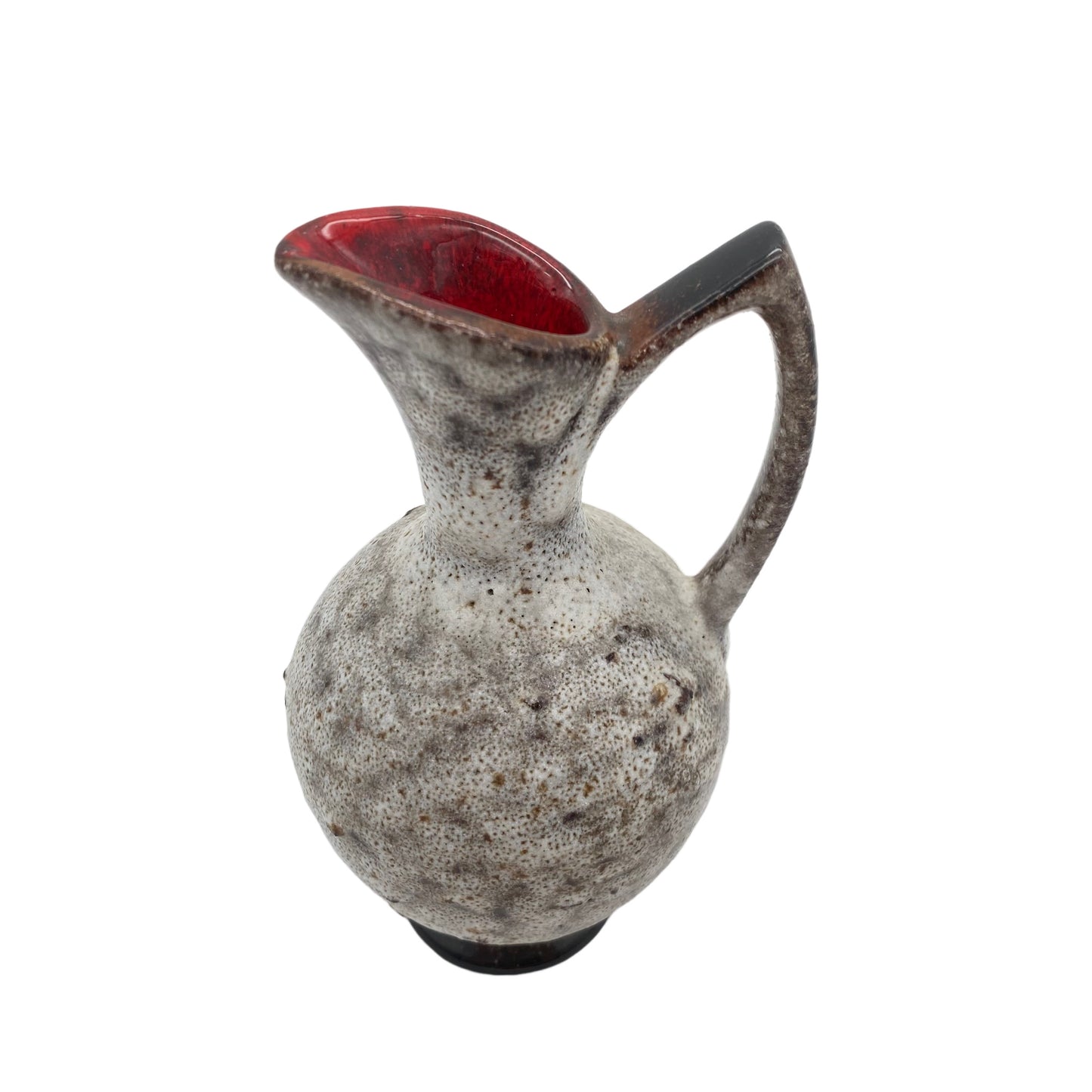 Keramikvase 60er 70er Jahre Modell 26 /15 braun rot Fat Lava Keramik Vase