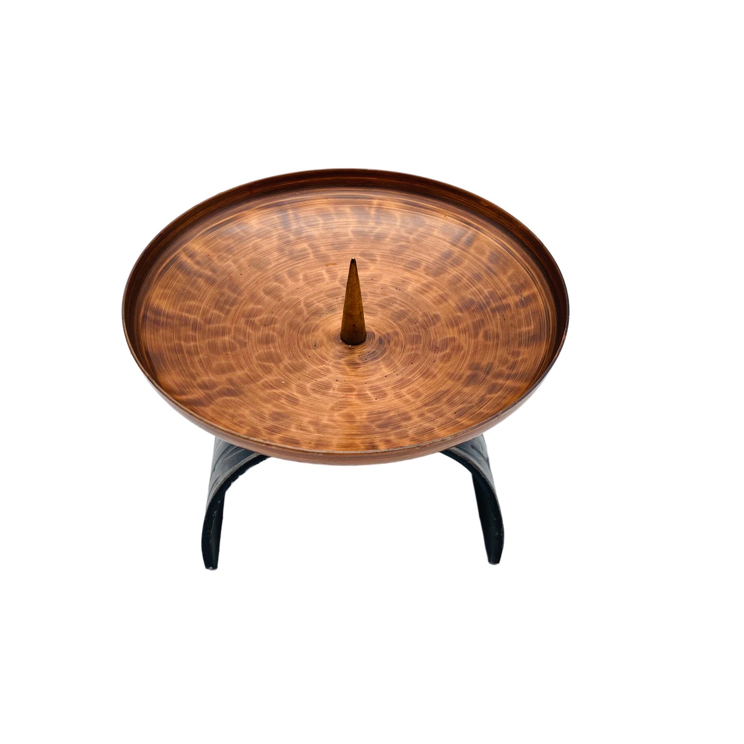 Kerzenständer Kupfer Eisen Vintage 60er 70er Jahre