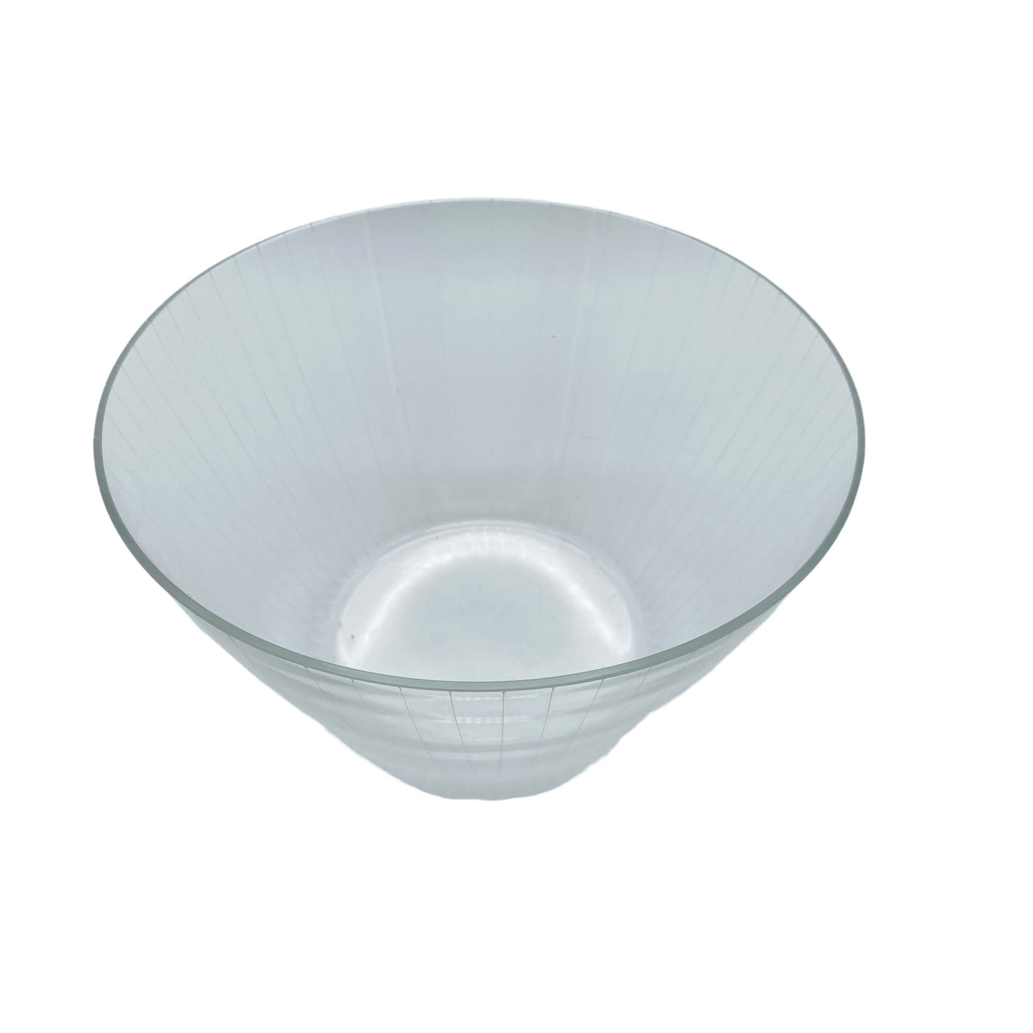 Mid Century Schüssel Glas mit Schliff 50er Jahre Schale