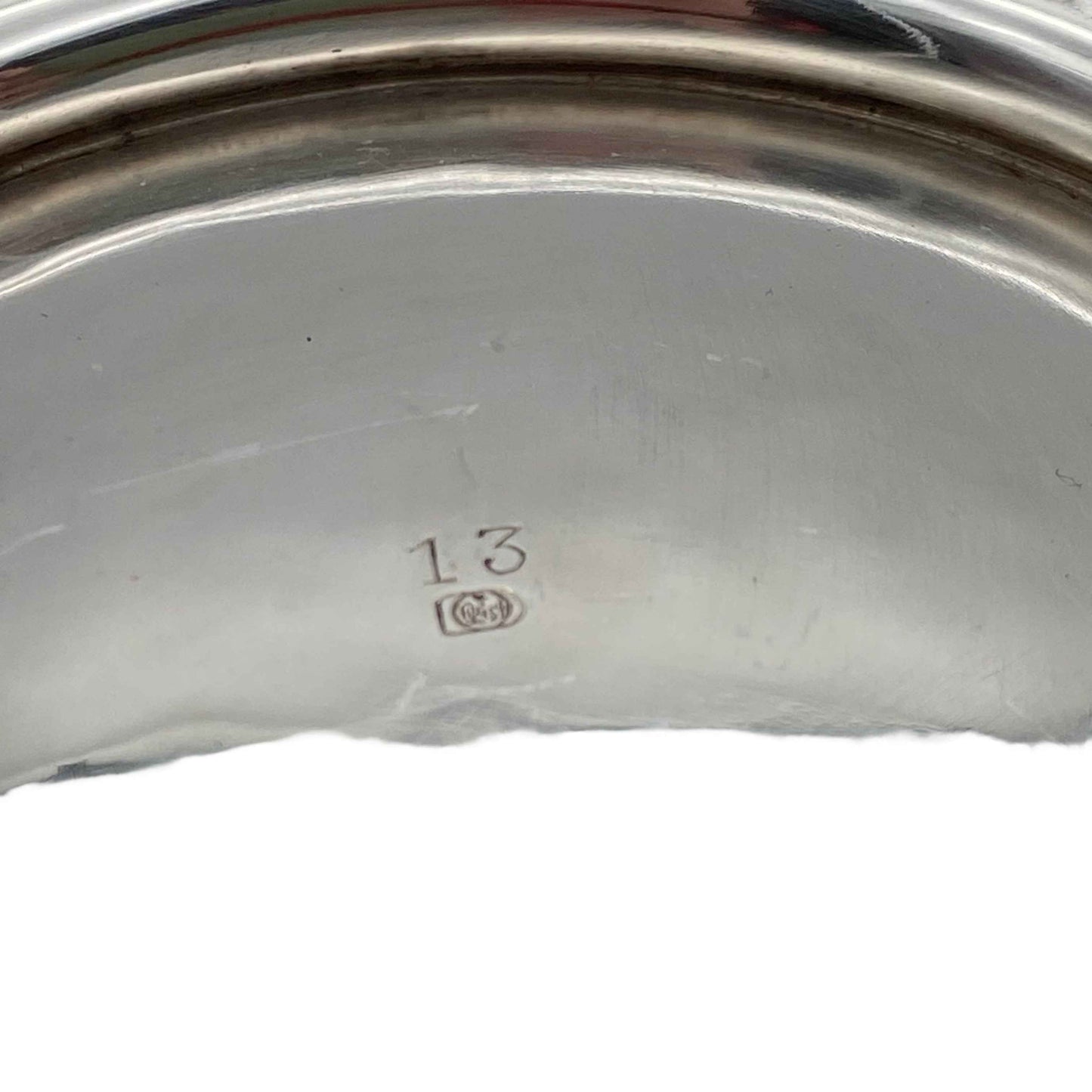 QUIST Schale 50er Jahre versilbert 28 cm Hammerschlag Kugel Griffe