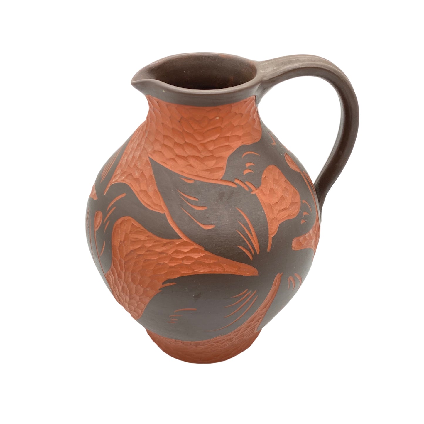 SAWA Franz Schwaderlapp Keramik Vase 332 20 Heinrich Maria Müller 50er 60er