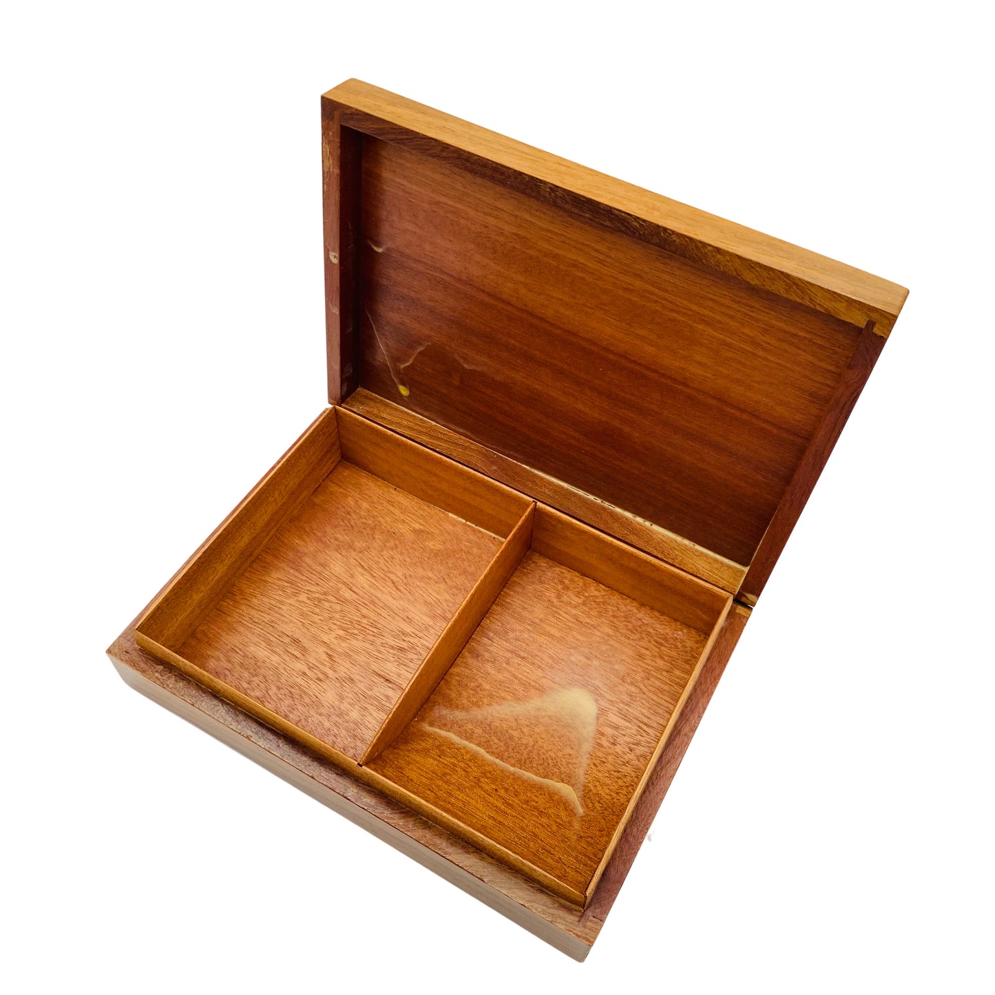 Schatulle Holzdose 50er 60er Jahre Holz braun