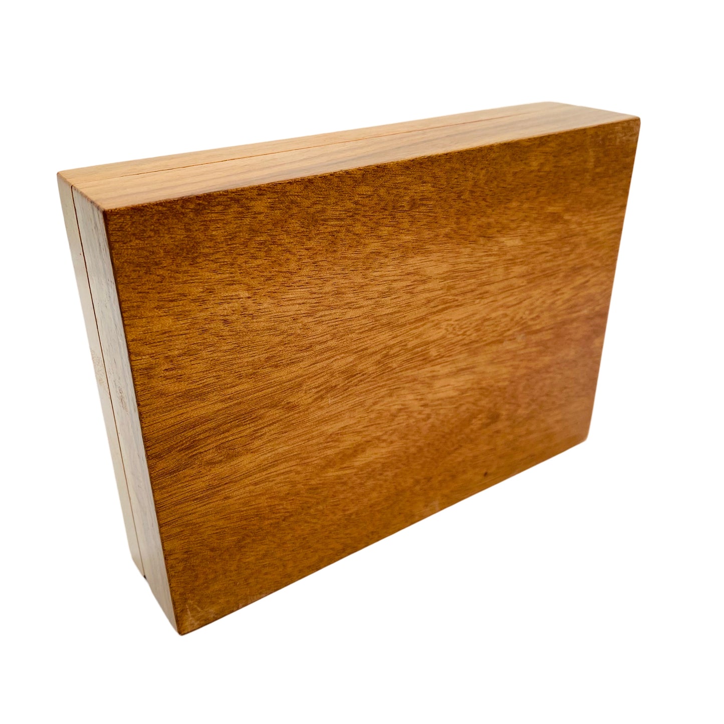 Schatulle Holzdose 50er 60er Jahre Holz braun