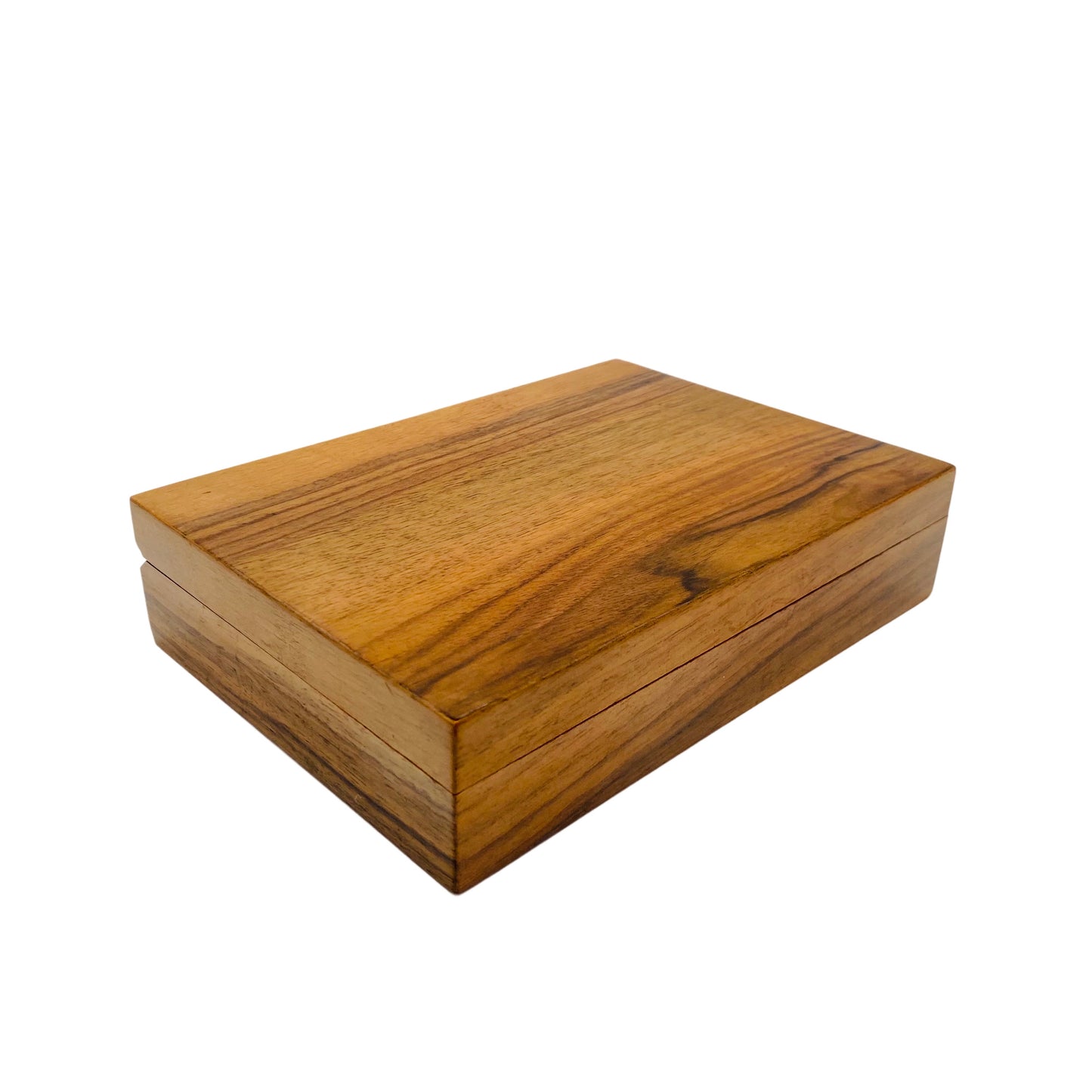 Schatulle Holzdose 50er 60er Jahre Holz braun