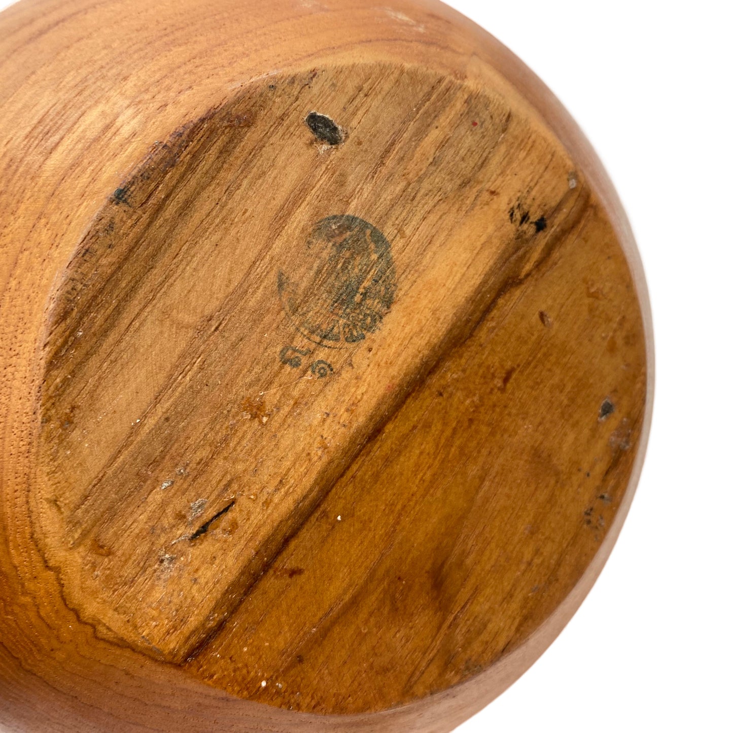 Teak Holz Schale Mid Century Schüssel 50er 60er Jahre