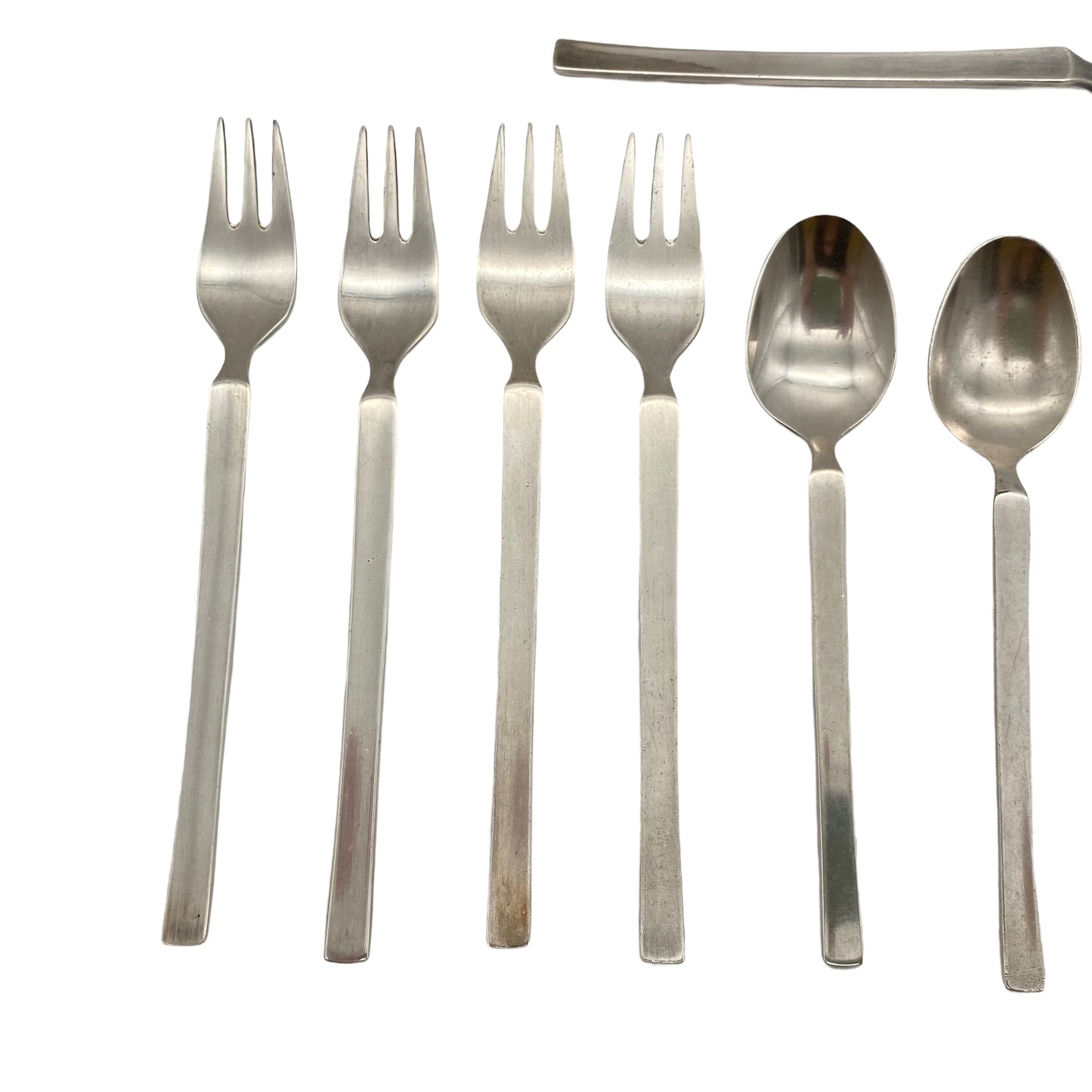 WMF Besteck Serie New York 4600 Kurt MAYER 90er Kuchengabeln Kaffeelöffel Sahnelöffel Gebäckzange