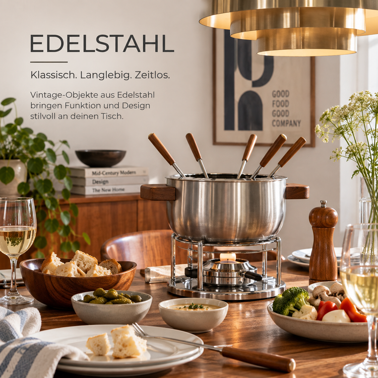 Edelstahl & Versilbert