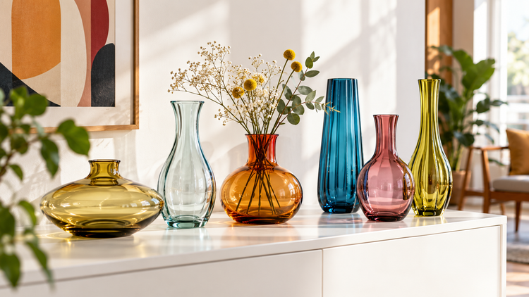 Vintage Glasvasen