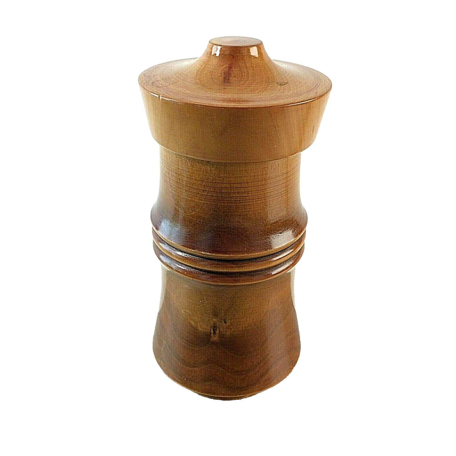 Deckeldose HOLZ Holzdose DOSE rund Schmuckdose Schatulle 15,5 cm