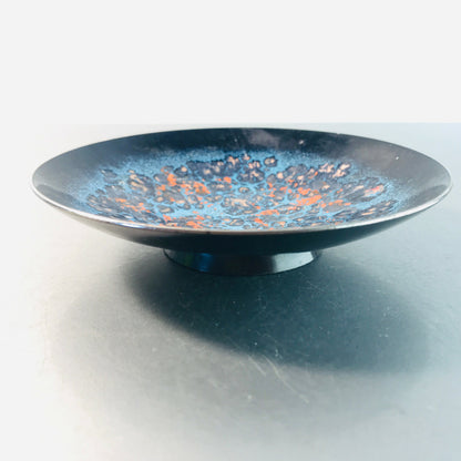 Emaille Schale Schälchen 50er 60er MID CENTURY emailliert 12 cm