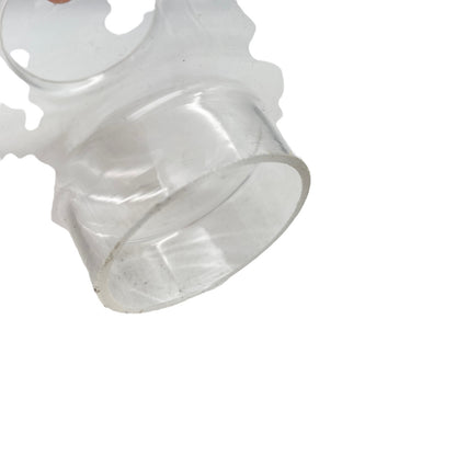 Ersatzschirm Petroleumleuchte Lampenschirm Petroleumlampe H 7,7 cm Glas