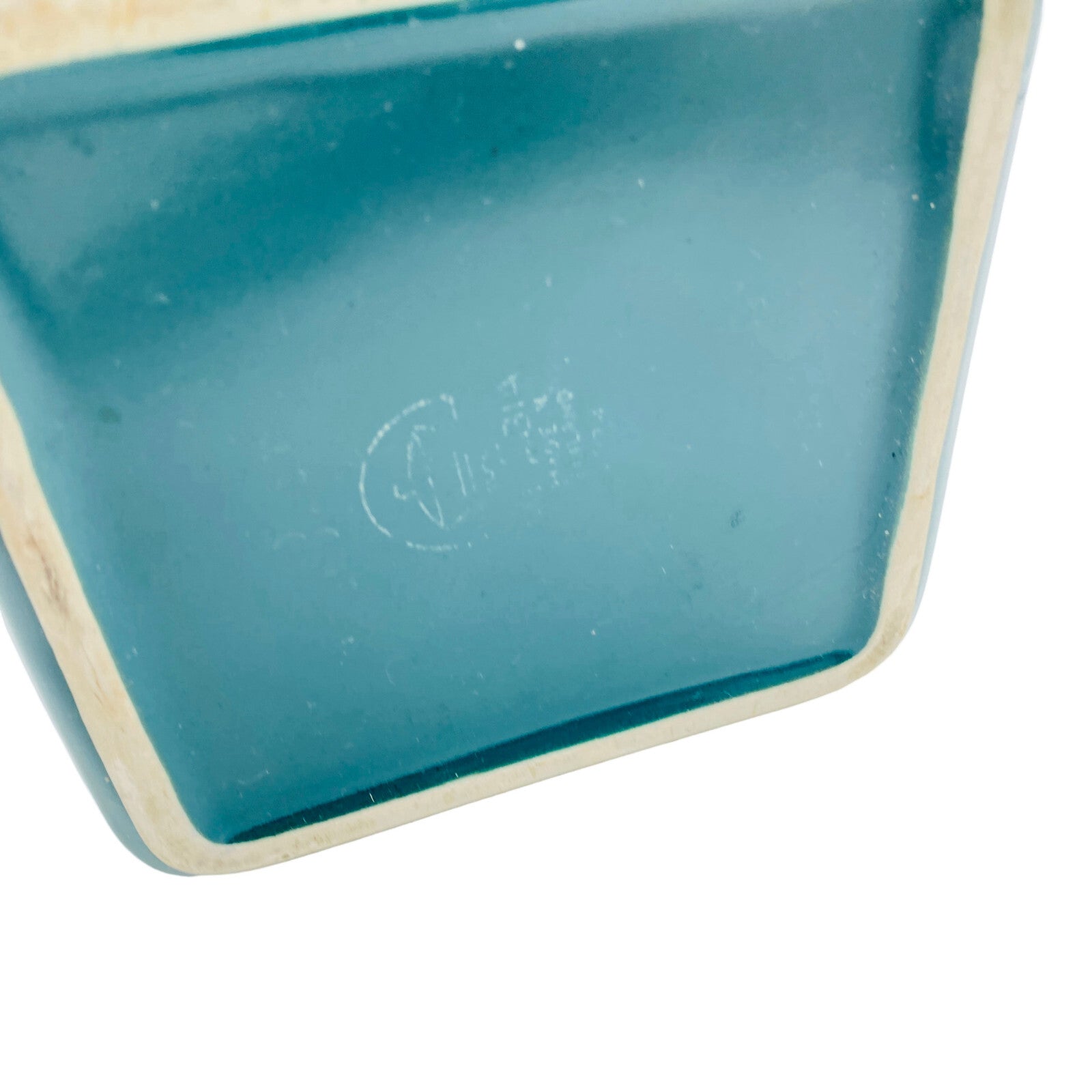 ARABIA Kaj Franck Finnland Kilta Teema GRÜN 13,7x13,7 cm Schale eckig Dekoration