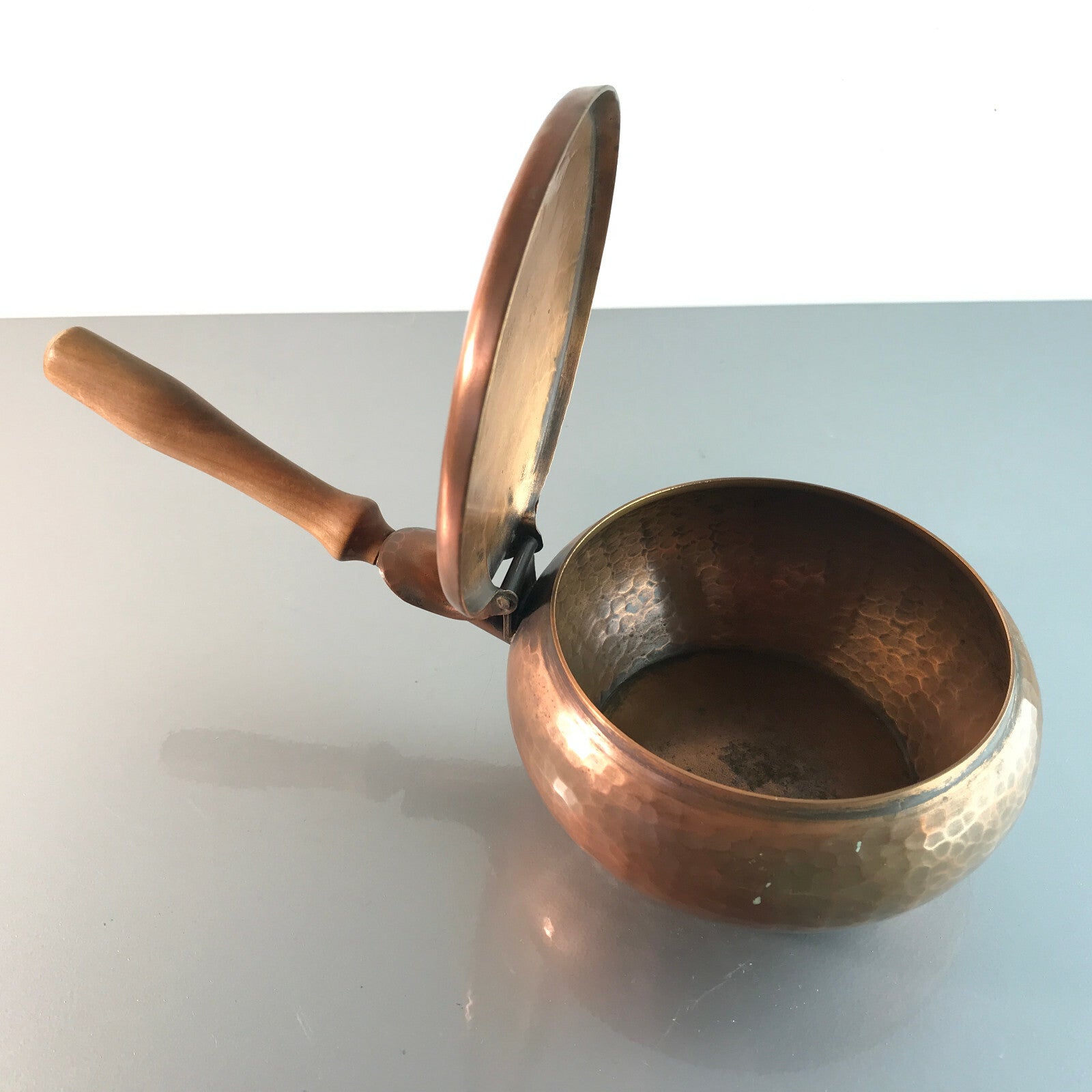 ZINT Dose Kupfer Vintage 50er 60er MID CENTURY Schälchen Pfännchen