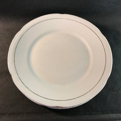 Porzellan BAVARIA  3 x Speiseteller 24 cm Teller Goldrand