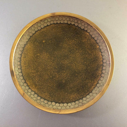 Käthe RUCKENBROD Teller Emaille 50er 60er Stegemaille Cloisonne Email