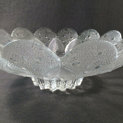 Vintage Glas Schale 27 cm Entw. R. Koschnick  Schüssel 50er 60er MEDEA