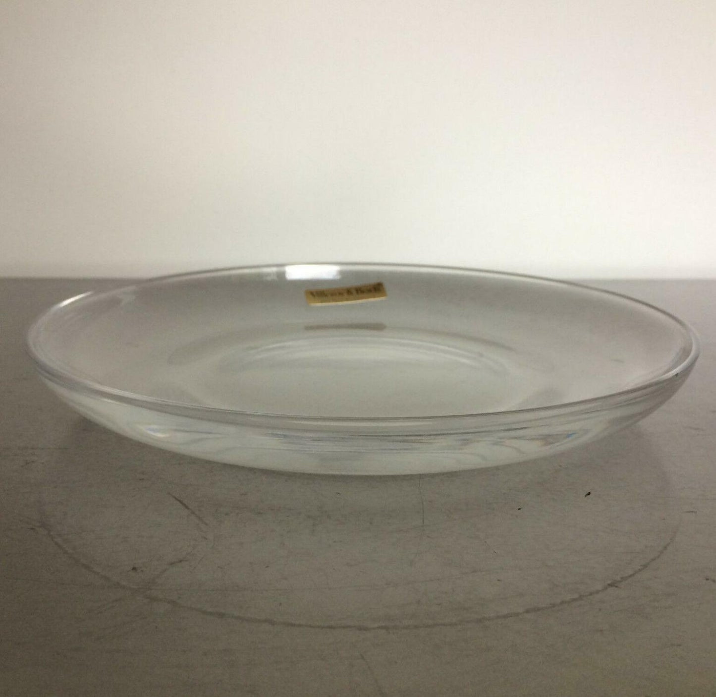 Villeroy & Boch Glas Salatteller Nr. 62 Teller Glasteller D 21 cm