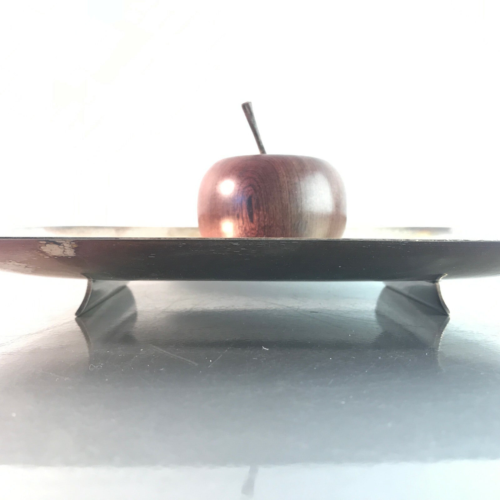 WMF Schale 20er Ablage Platte Hammerschlag D 32,5 cm versilbert Art Déco 