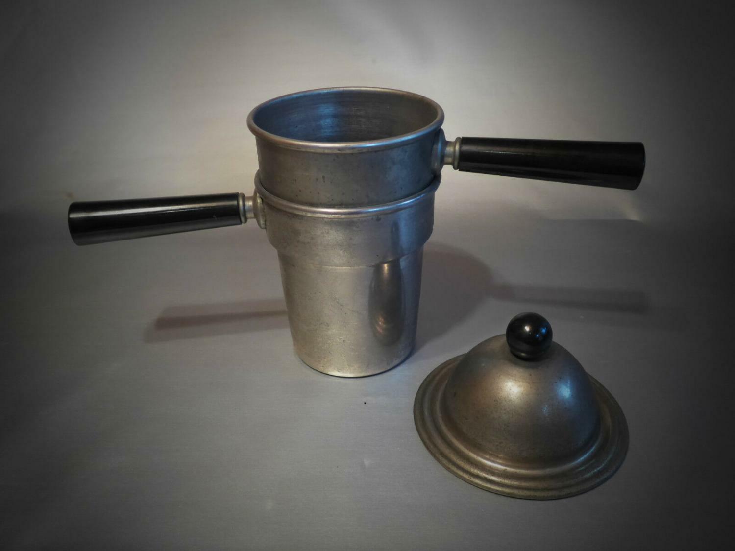 Alte Kaffeemaschine Kaffeekocher 20,5 cm Kocher Wasserkocher