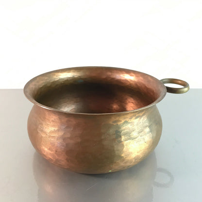 ZINT Flaschenhalter Kupfer Vintage 50er 60er MID CENTURY Schälchen