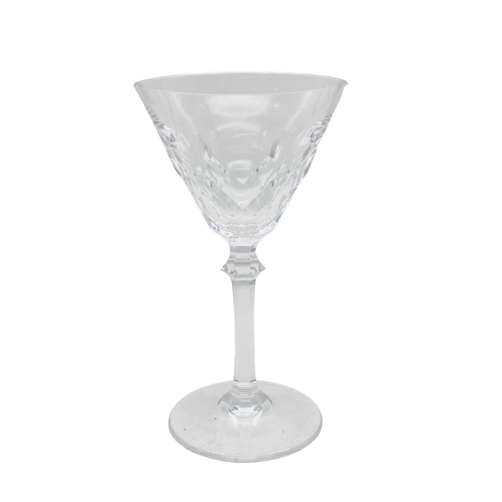 PEILL & PUTZLER Weinglas  50er 60er MID CENTURY 15,2 cm (Einzelglas) Schliff