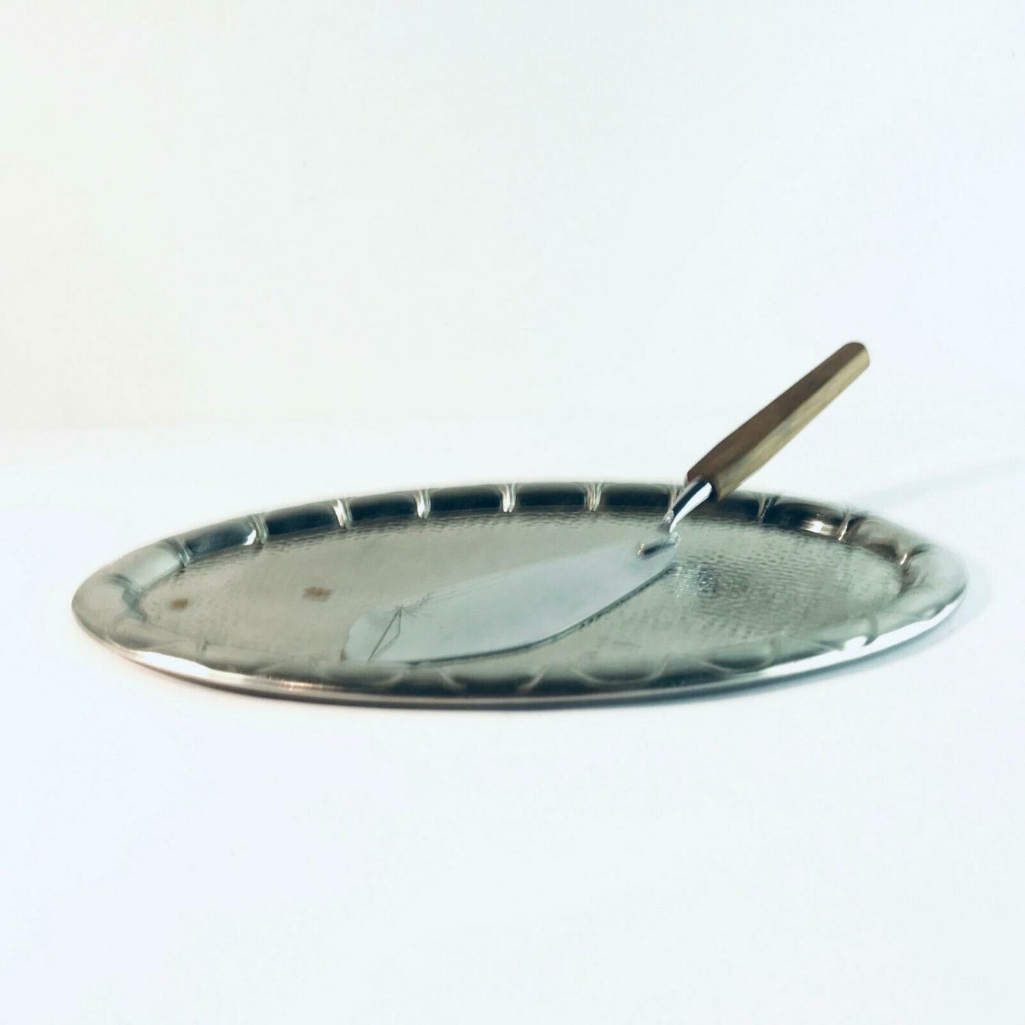 Tortenheber Kuchenheber 50er 60er HOLZ Teak MID CENTURY + Tablett